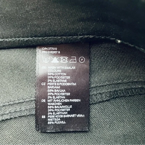 H&M Shiney black pants - Picture 4 of 4